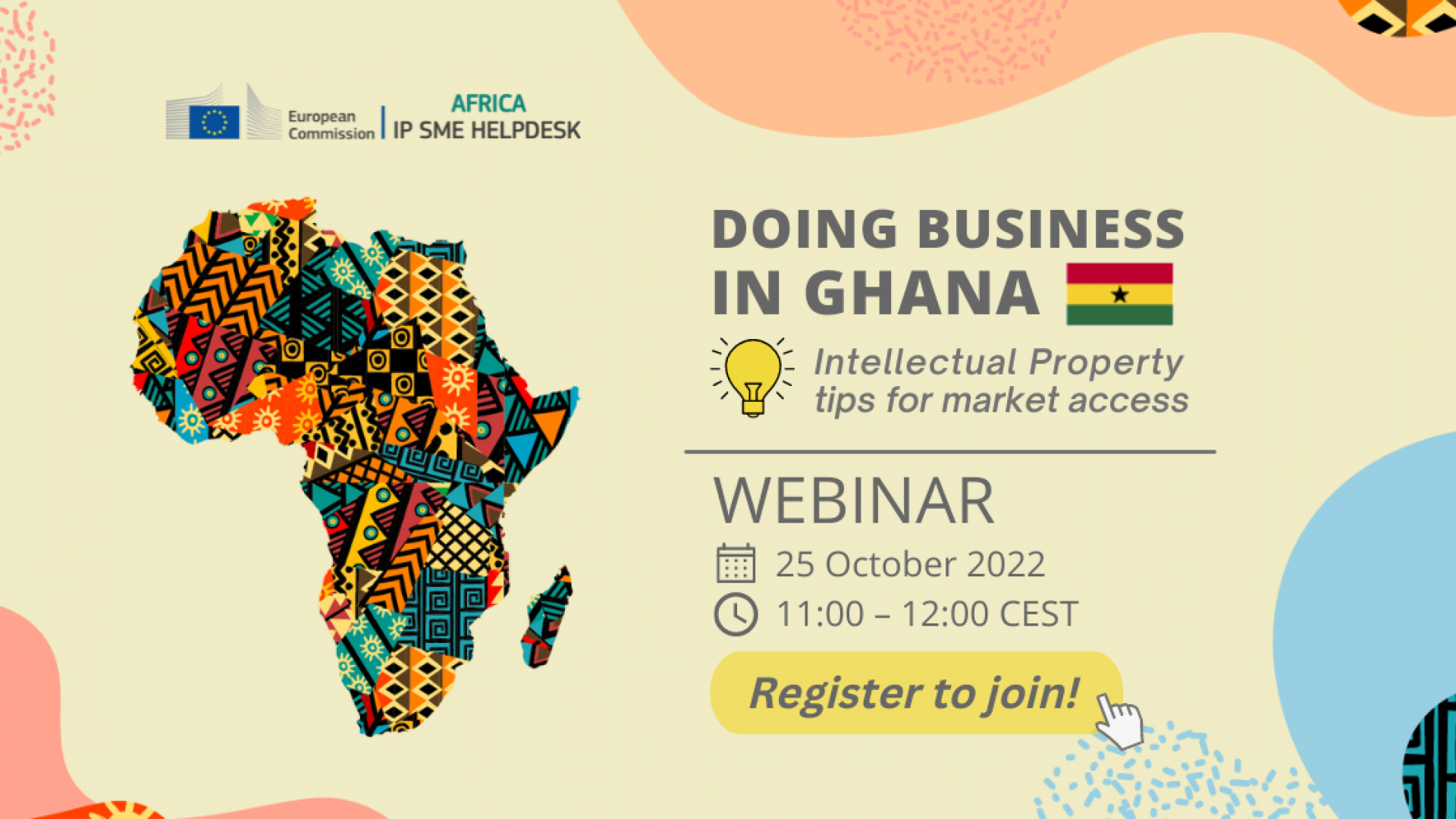 Africa IP SME Helpdesk Webinar: “Doing Business In Ghana: IP Tips For ...