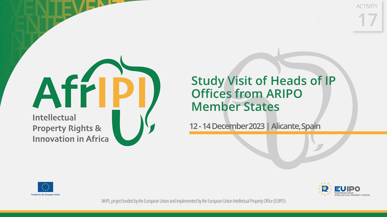 Study Visit of Heads of IP Offices from ARIPO Member States