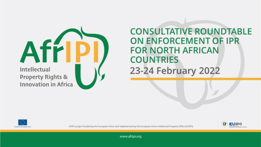 Afripi logo and title for the event
