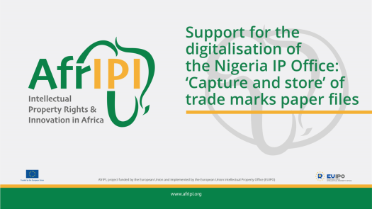 Afripi logo and title for the event