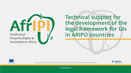 Afripi logo and title for the event