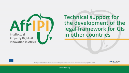 Afripi logo and title for the event