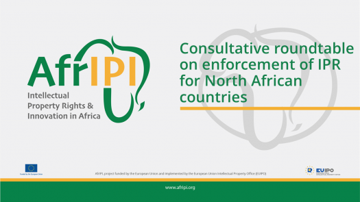 Afripi logo and title for the event