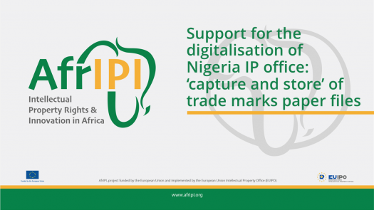 Afripi logo and title for the event