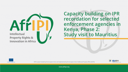 Afripi logo and title for the event