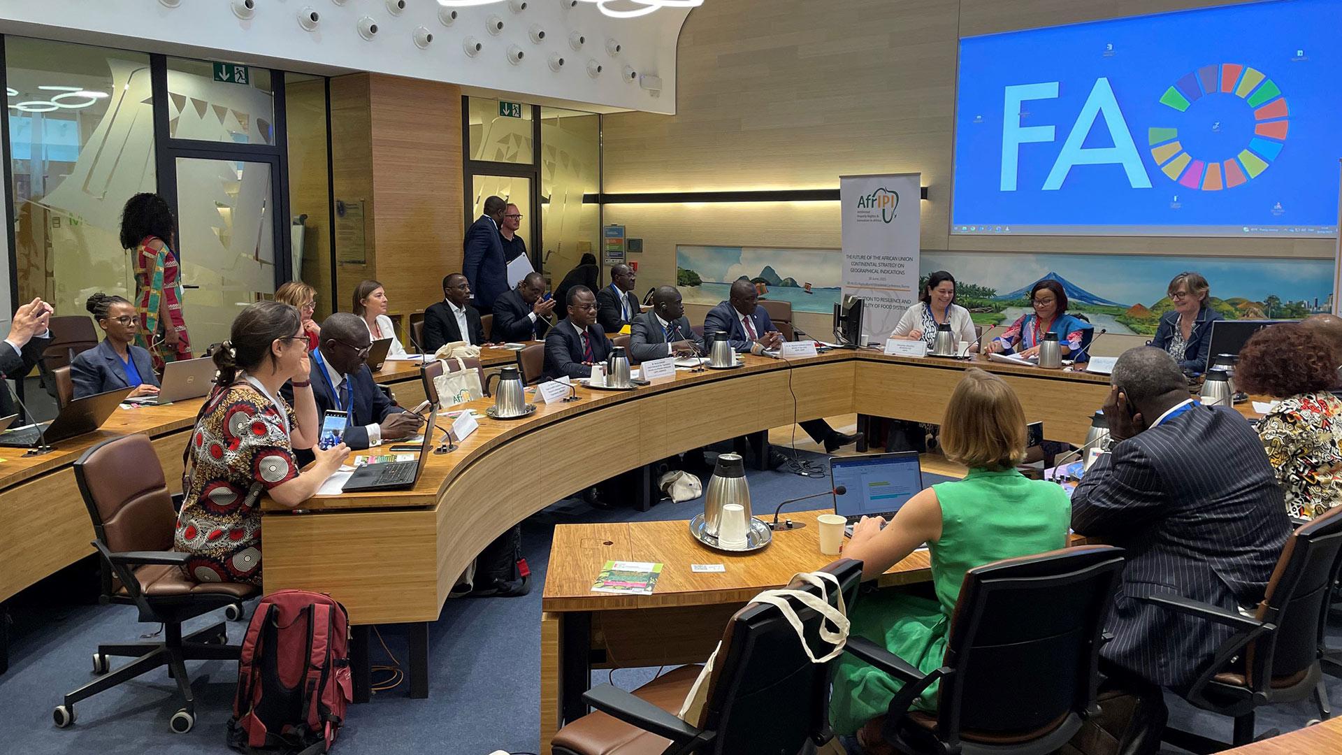 Meeting room at the event