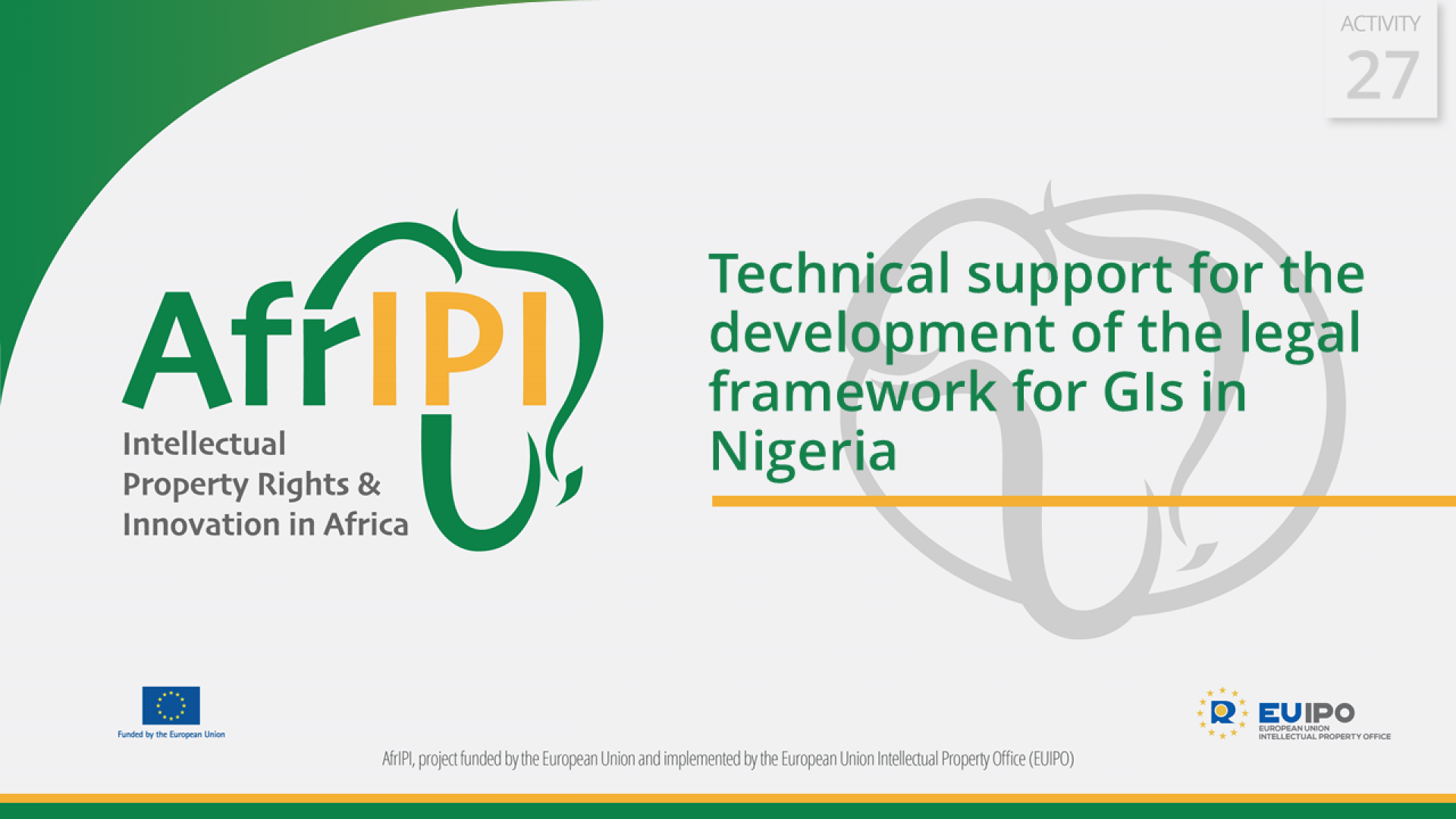 AfrIPI - AWP24 - Activity 27