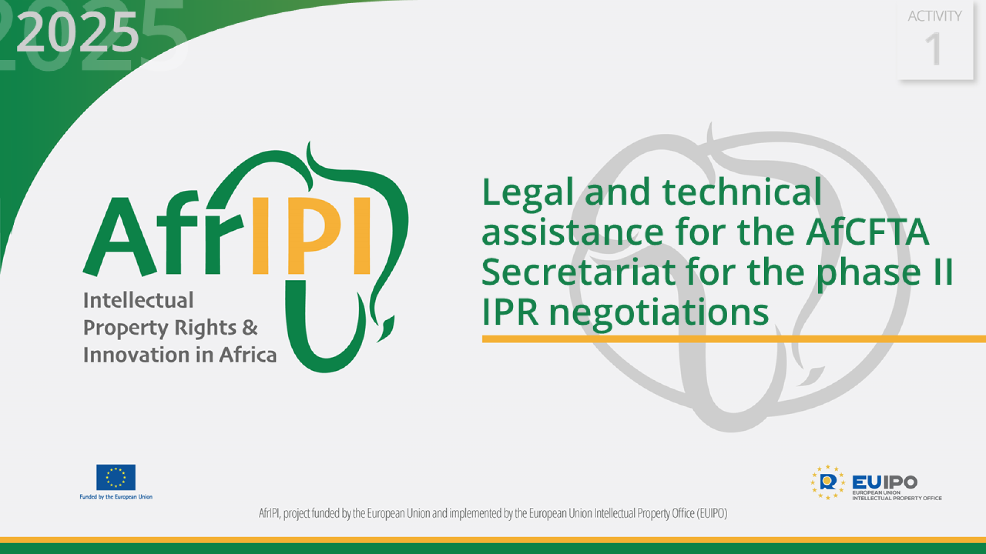 AfrIPI - AWP25 - Activity 1