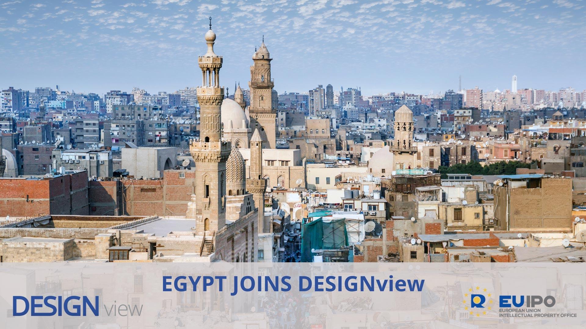 Skyline from the city - title and logo 