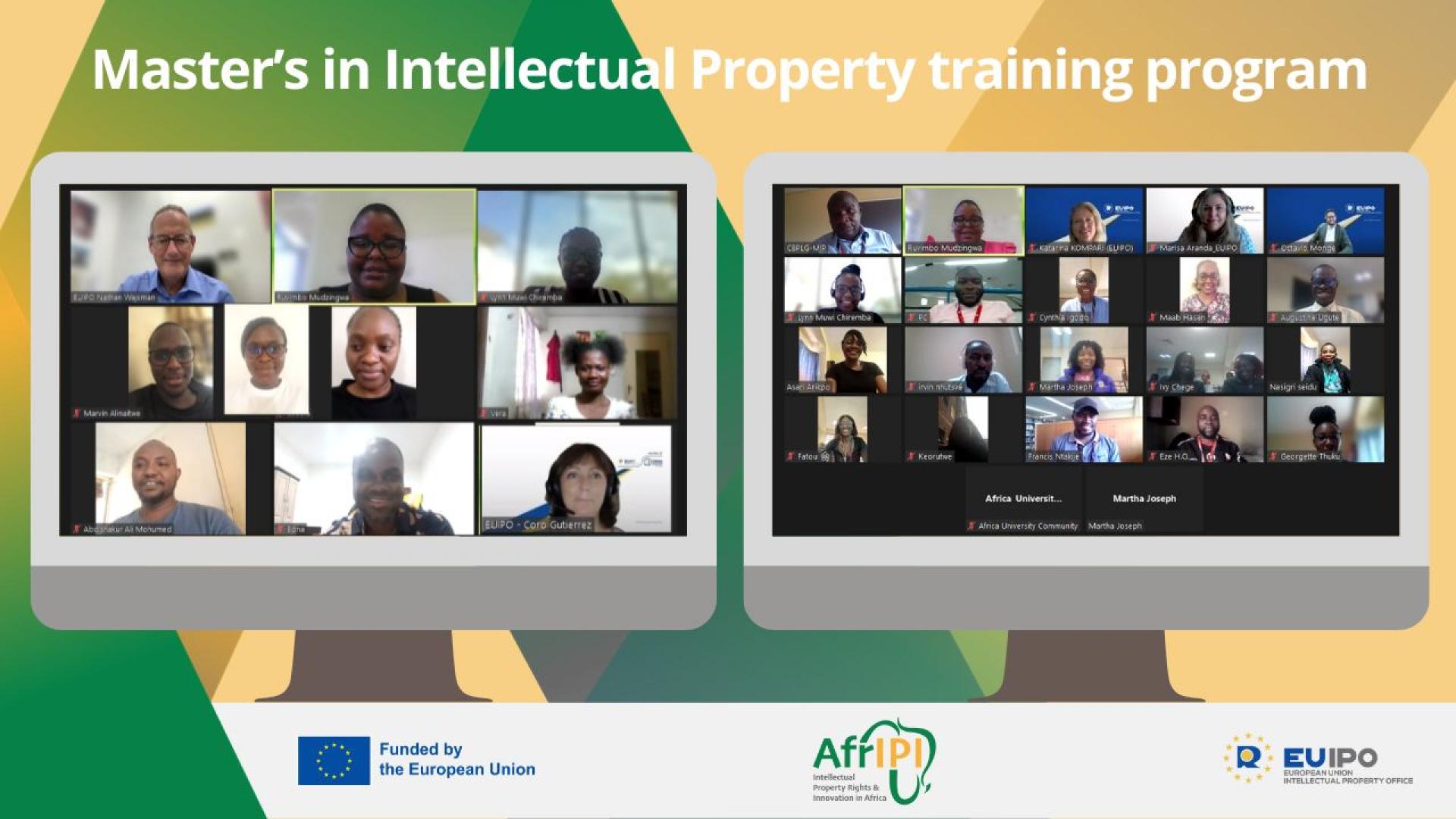 Master’s in Intellectual Property training program