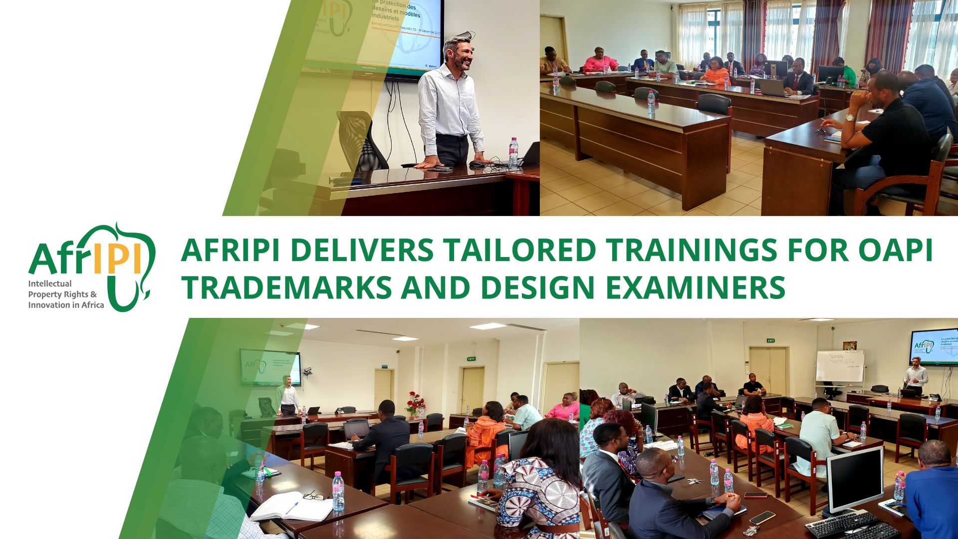 AfrIPI delivers tailored trainings for OAPI trademarks and design examiners